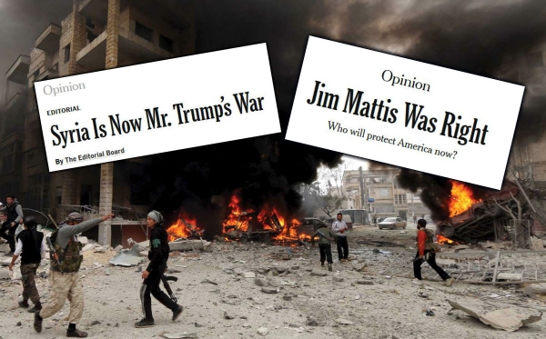 Što se to događa s medijima? NYT je bio za povlačenje vojske iz Sirije, a sad je protiv