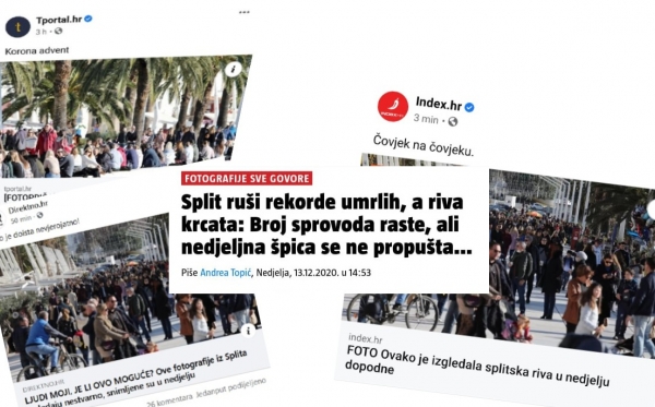 Sumanuti napad ekstremističkih piskarala na Split