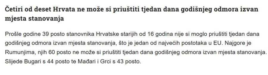 Telegram otkriva: Čak dvije trećine Hrvata si može priuštiti ljetovanje - više no ikad u povijesti