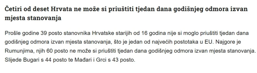 Telegram otkriva: Čak dvije trećine Hrvata si može priuštiti ljetovanje - više no ikad u povijesti